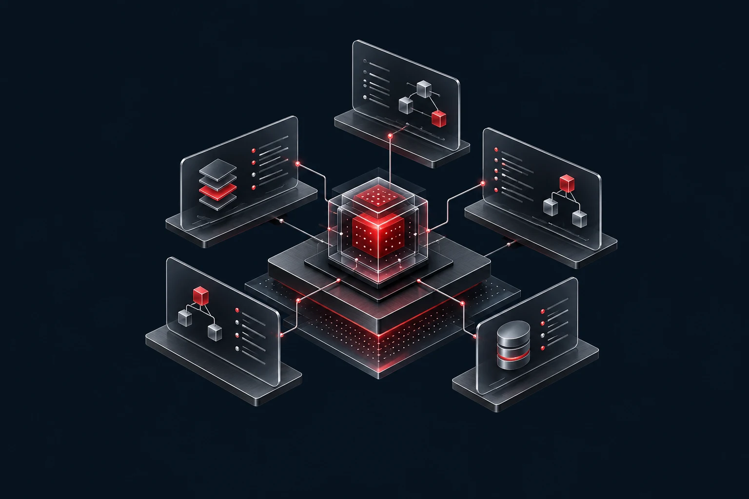 Connected software, data, and AI systems