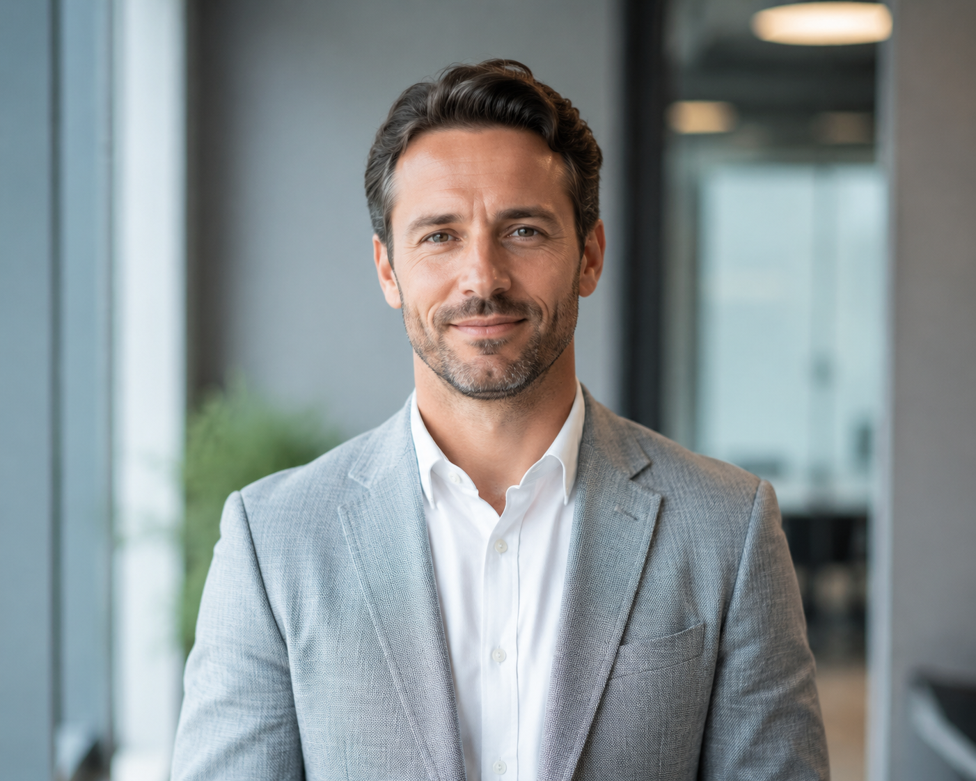 Professional male client